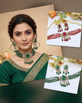 Stone Kundan Choker Necklace Set | Indian Jewellery | Stone Kundan Indian Necklace Set with Matching Earrings | Indian Jewellery for Women
