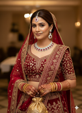Silver-Plated Ruby Stone Necklace Set with Earrings & Maang Tikka | Indian Jewellery | Kundan Jewellery Indian Neckles Set